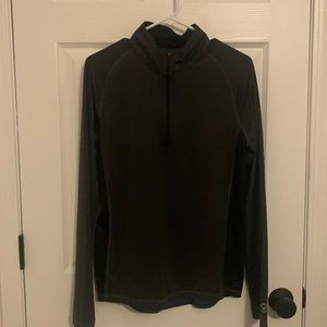 3/4 zip up charcoal sweater